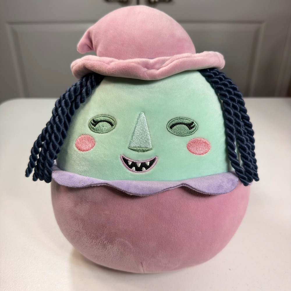 Squishmallows Disney Nightmare Before Christmas Shock Plush 10" Jazwares